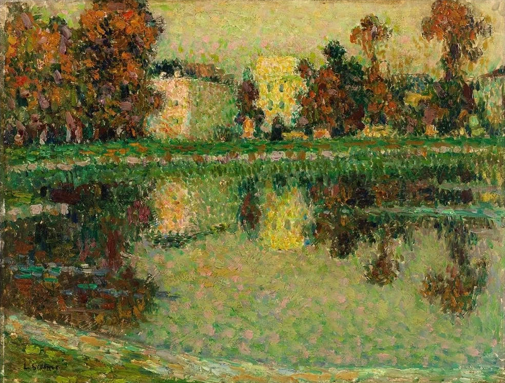 Henri Le Sidaner - Autunno a Versailles